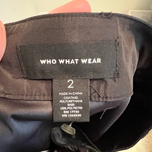 Who What Wear X Target Faux Leather Midi Skirt - Picture 6 of 6